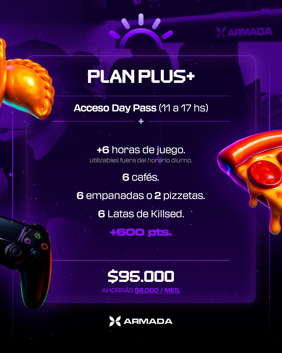 Plan Plus+ — $95.000 por mes
