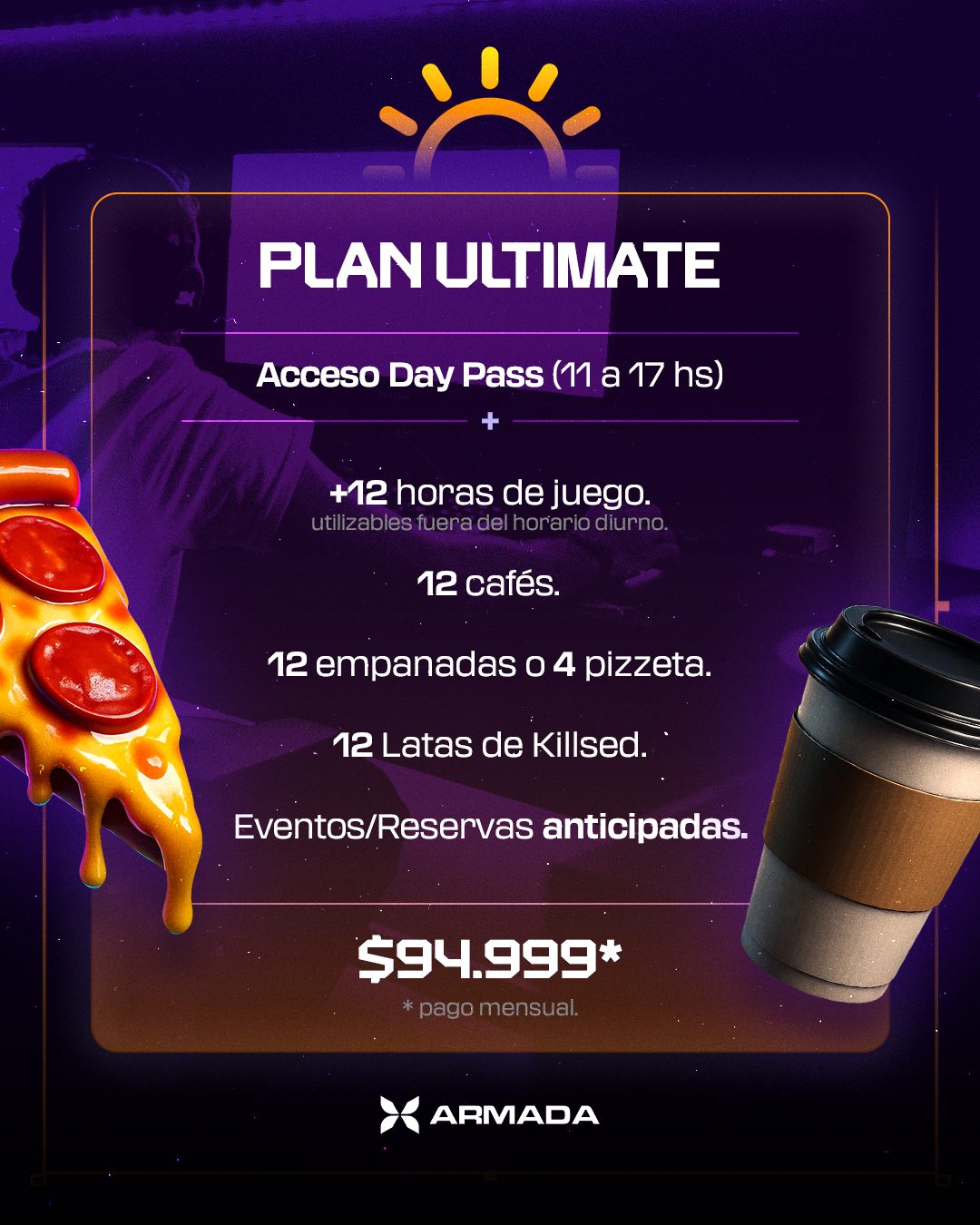 Plan Ultimate — $94.999 por mes