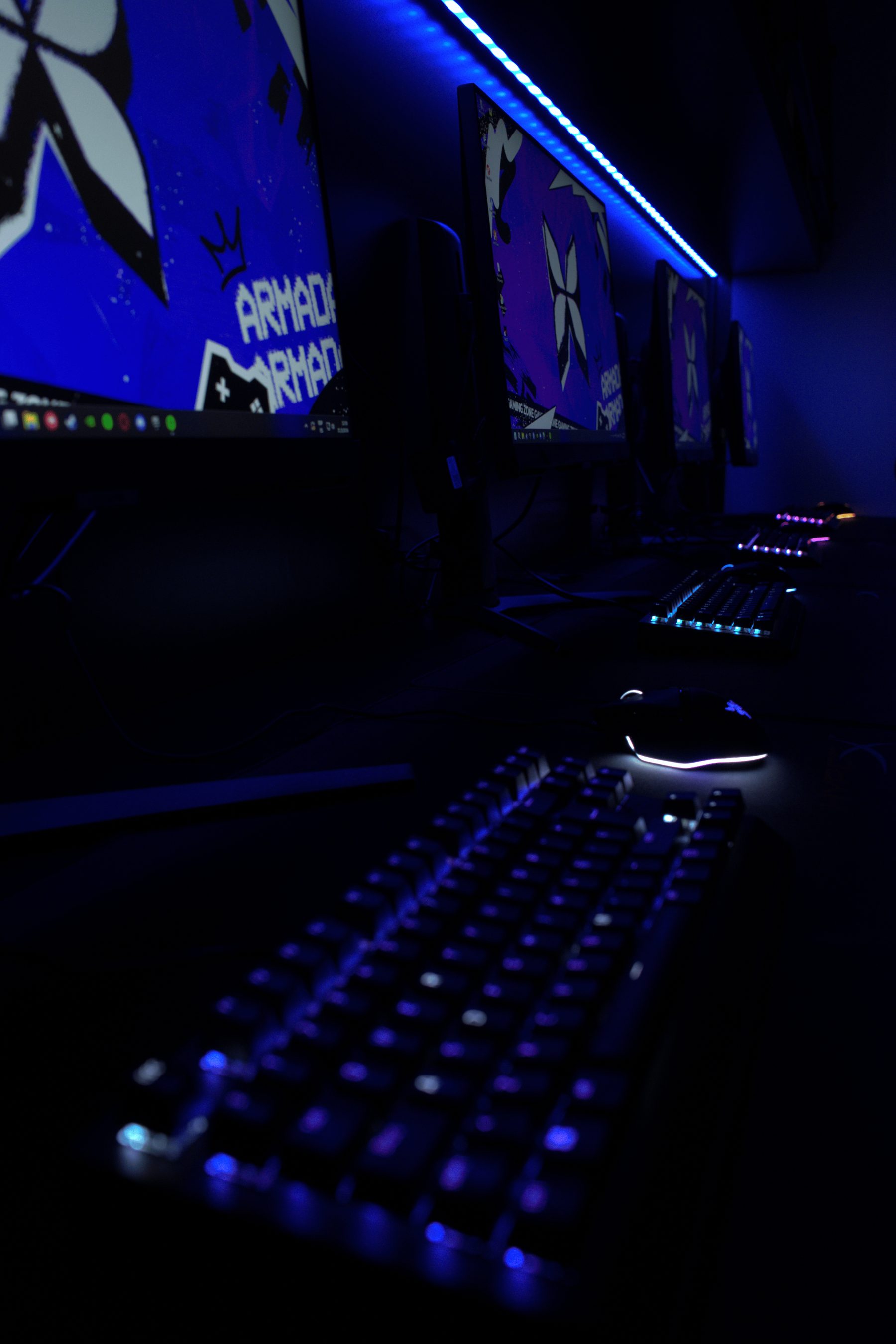 Setup y periféricos de competición Armada